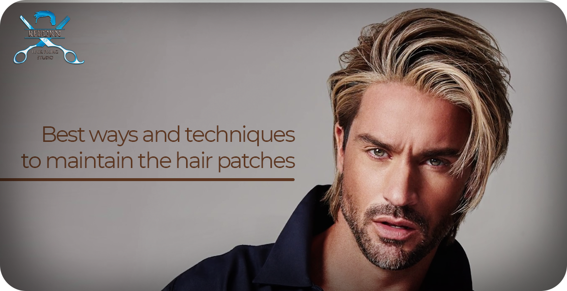 Hair patches on sale for men